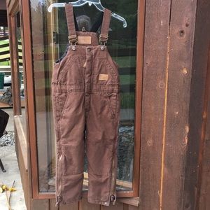 Schmidt kids insulated bibbed coveralls